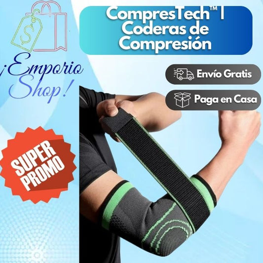 CompresTech™ | Coderas de Compresión (Par)