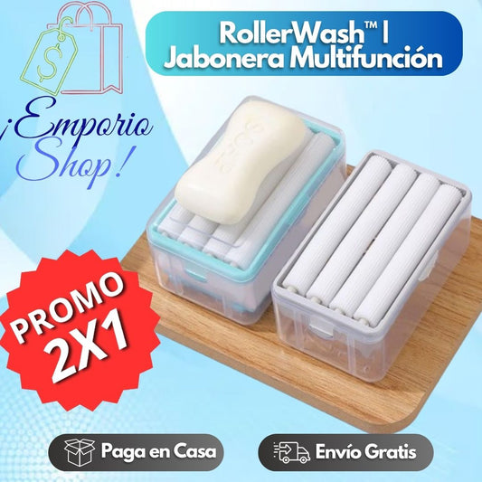 RollerWash™ | Jabonera Multifunción 2X1