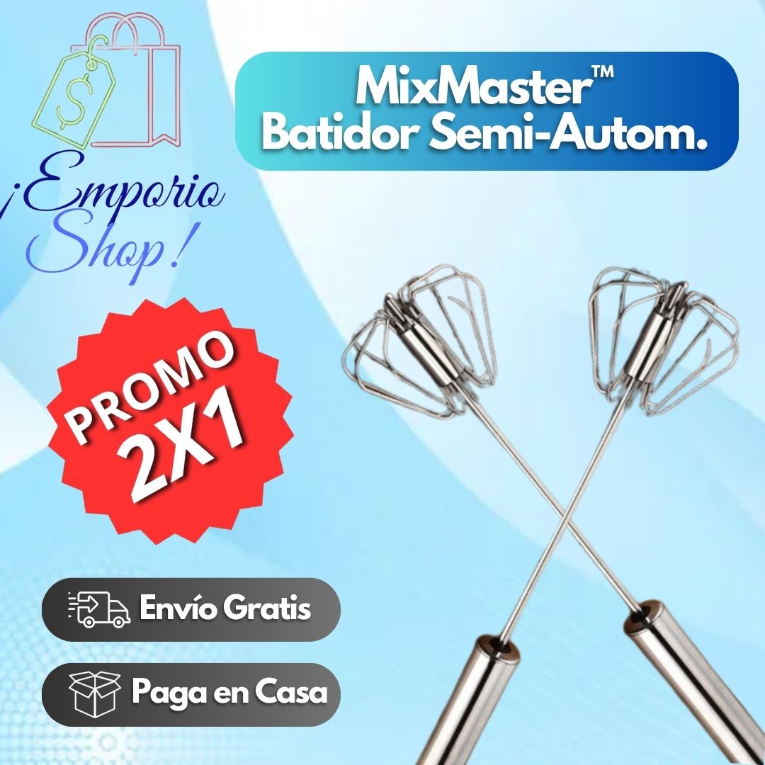 MixMaster Pro™ | Mezclador Semi-Automático✨